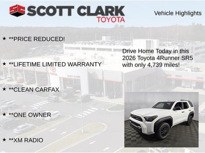 2026 Toyota 4Runner SR5 4D Sport Utility