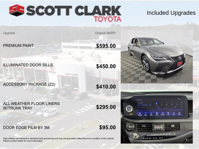 2022 Lexus LS 500 Base 4D Sedan