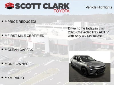 2025 Chevrolet Trax ACTIV 4D Sport Utility