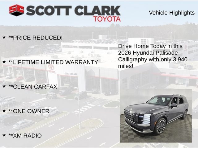 2026 Hyundai Palisade Calligraphy 4D Sport Utility
