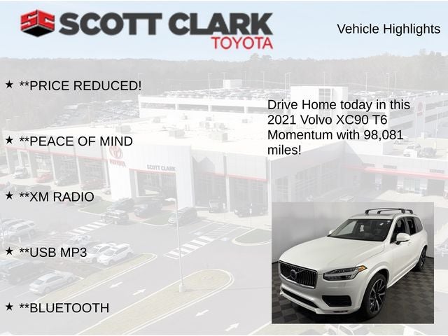2021 Volvo XC90 T6 Momentum 4D Sport Utility