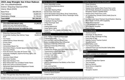 2023 Jeep Wrangler Rubicon 4xe