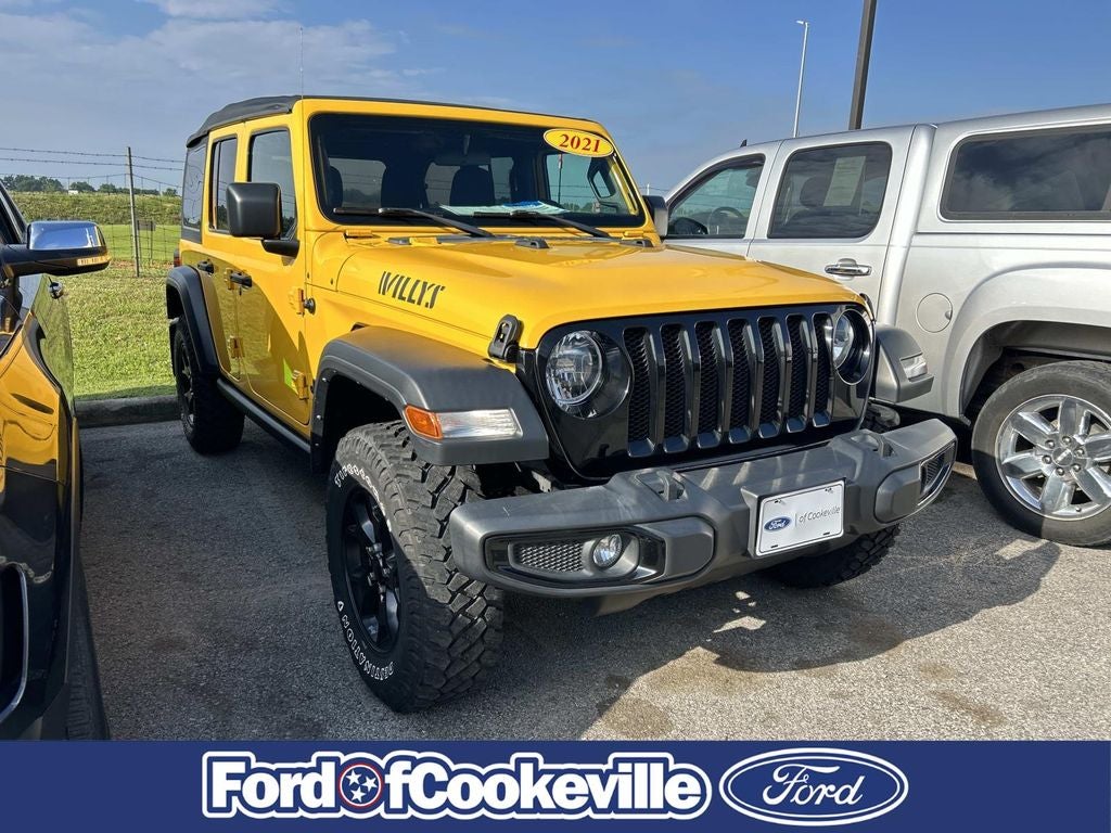 2021 Jeep Wrangler Unlimited Willys