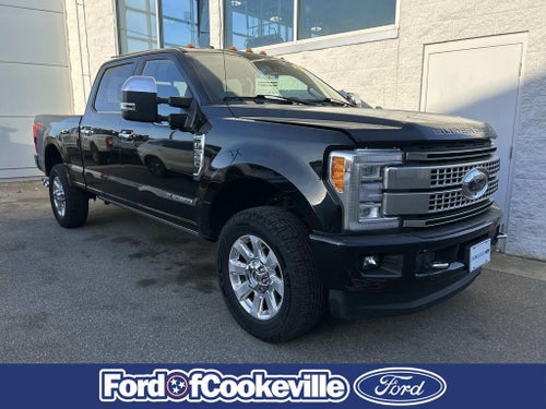 2018 Ford Super Duty F-350 SRW Pickup Platinum