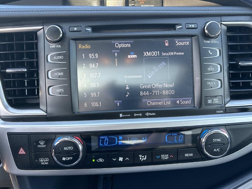 2019 Toyota Highlander XLE