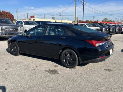 2021 Hyundai Elantra Hybrid Blue