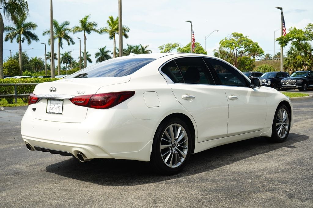 2023 INFINITI Q50 LUXE Certified Preowned!