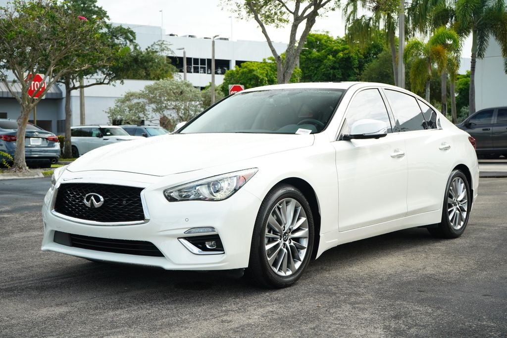 2023 INFINITI Q50 LUXE Certified Preowned!
