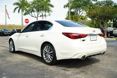 2023 INFINITI Q50 LUXE Certified Preowned!