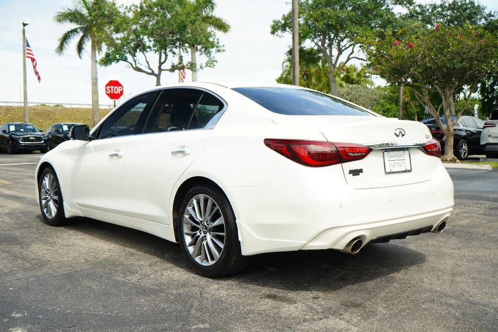 2023 INFINITI Q50 LUXE Certified Preowned!