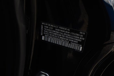 2017 Porsche 718 Cayman S