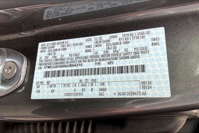 2022 Ford Escape SEL