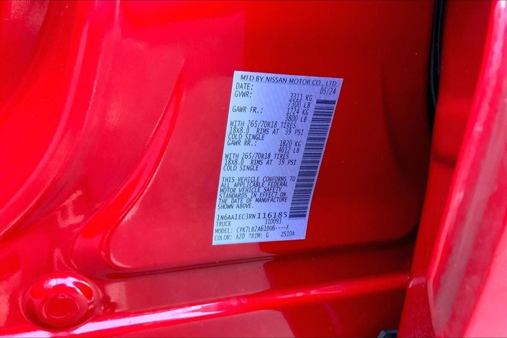 2024 Nissan Titan SV