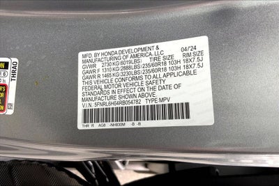 2024 Honda Odyssey EX-L