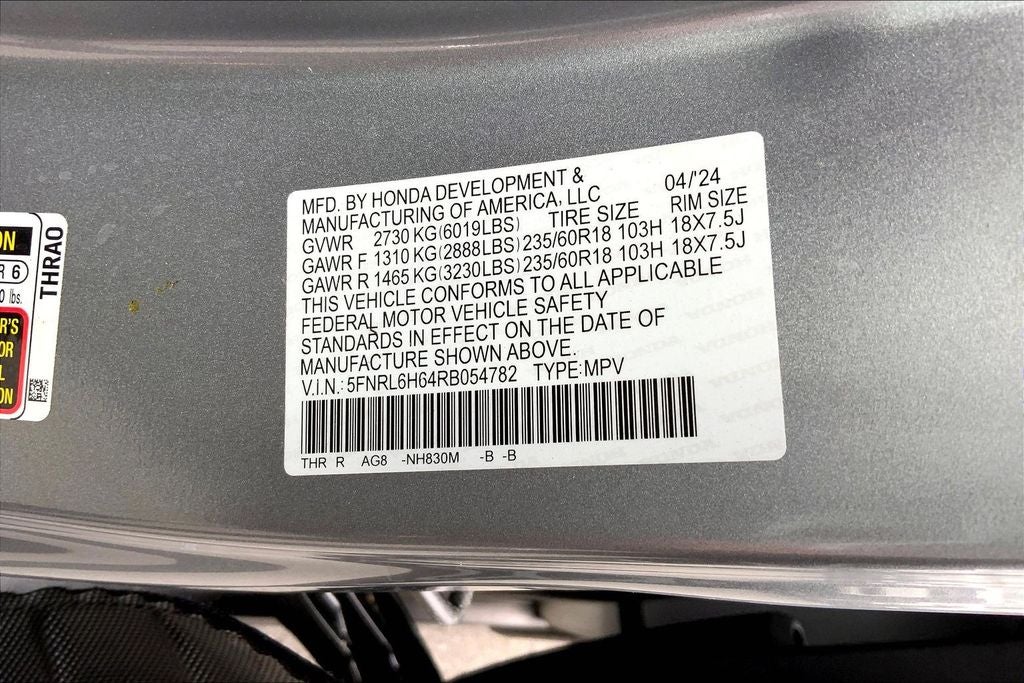 2024 Honda Odyssey EX-L