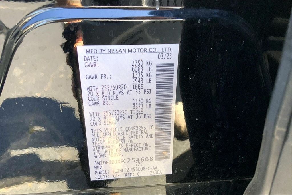 2023 Nissan Pathfinder Platinum