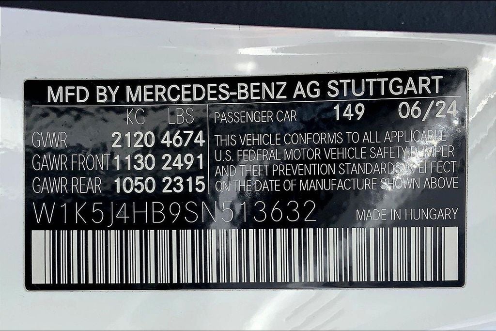 2025 Mercedes-Benz CLA CLA 250