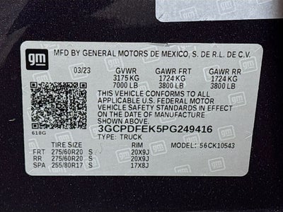 2023 Chevrolet Silverado 1500 LT Trail Boss