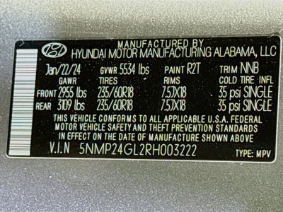2024 Hyundai Santa Fe SEL