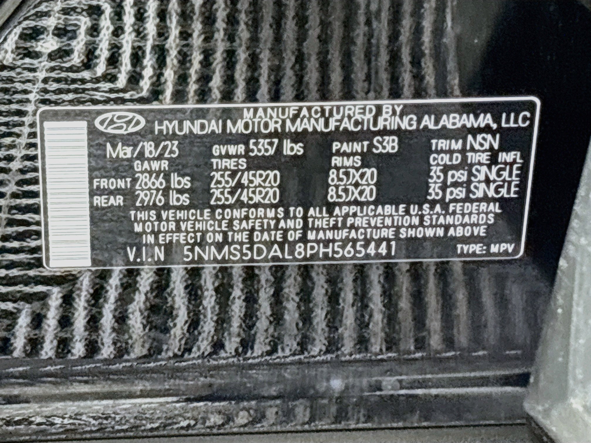 2023 Hyundai Santa Fe Calligraphy