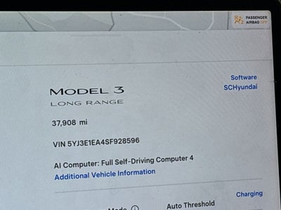 2025 Tesla Model 3 Long Range