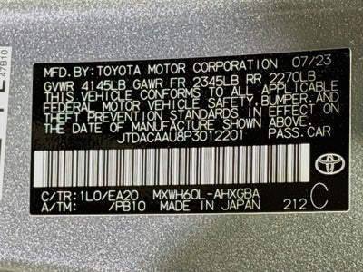 2023 Toyota Prius XLE