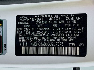 2025 Hyundai Kona SEL Convenience