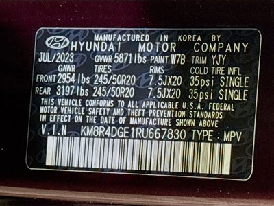 2024 Hyundai Palisade SEL 7P