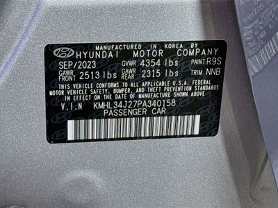 2023 Hyundai Sonata Limited