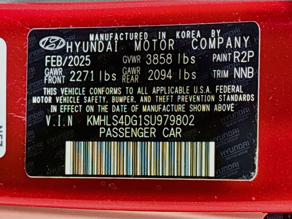 2025 Hyundai Elantra SEL Convenience