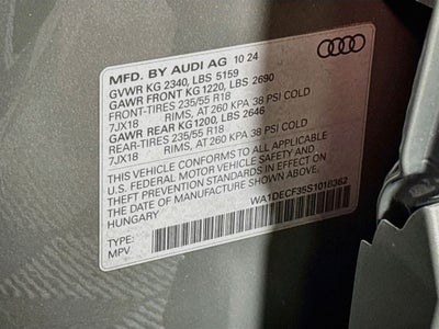 2025 Audi Q3 S line Premium