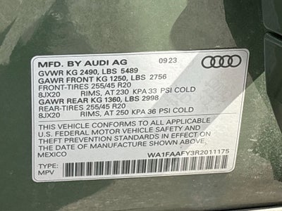 2024 Audi Q5 S line Prestige