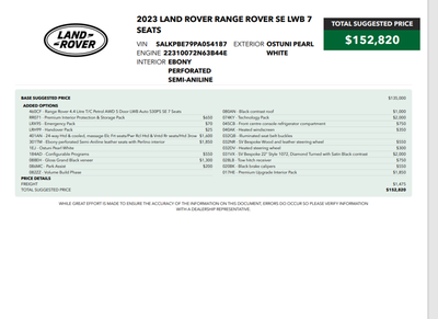 2023 Land Rover Range Rover SE