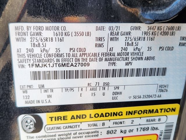 2021 Ford Expedition Max XLT