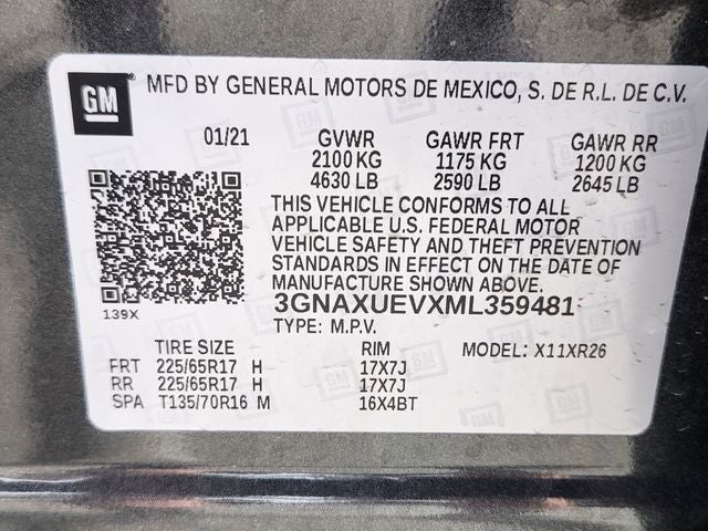 2021 Chevrolet Equinox LT
