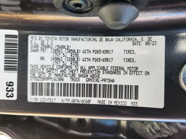 2023 Toyota Tacoma TRD Sport V6