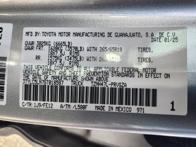 2025 Toyota Tacoma Hybrid TRD Sport