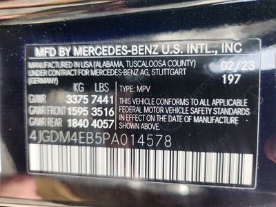 2023 Mercedes-Benz EQS 580 4MATIC®