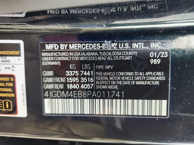 2023 Mercedes-Benz EQS 580 4MATIC®