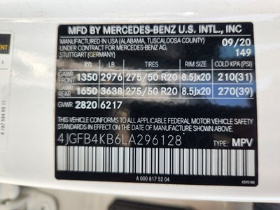 2020 Mercedes-Benz GLE GLE 350 4MATIC®