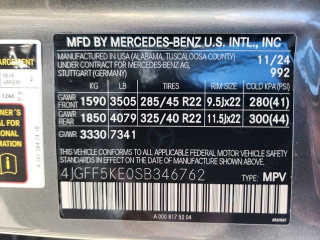 2025 Mercedes-Benz GLS GLS 450 4MATIC®
