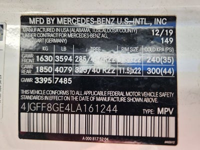 2020 Mercedes-Benz GLS GLS 580 4MATIC®