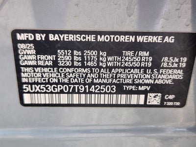 2026 BMW X3 30 xDrive