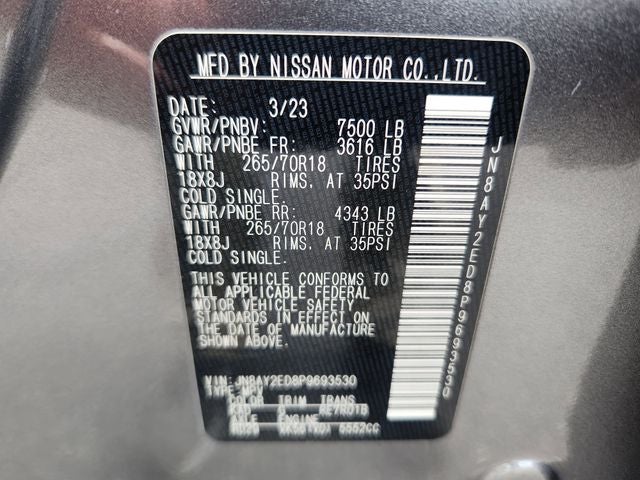 2023 Nissan Armada S