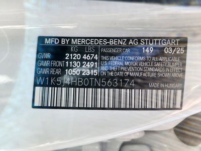 2026 Mercedes-Benz CLA CLA 250 4MATIC®