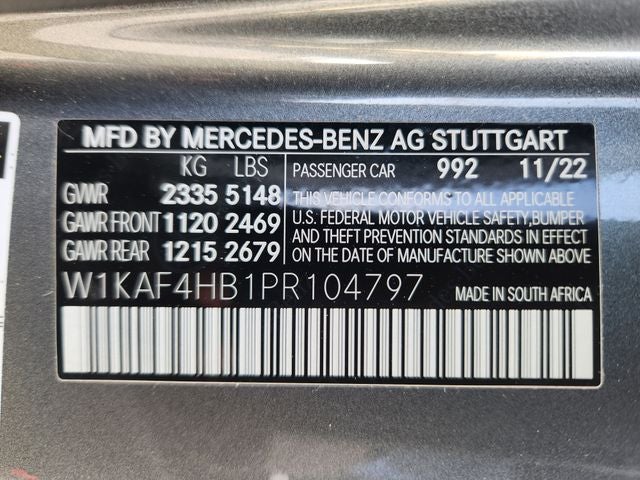 2023 Mercedes-Benz C-Class C 300 4MATIC®