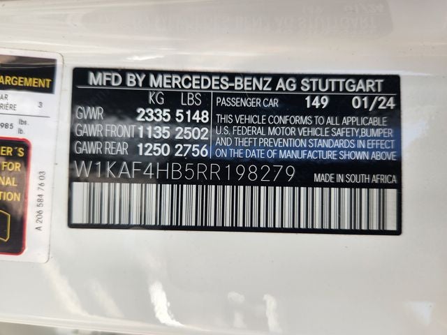 2024 Mercedes-Benz C-Class C 300 4MATIC®