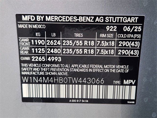 2026 Mercedes-Benz GLB GLB 250 4MATIC®