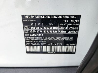 2026 Mercedes-Benz GLB GLB 250 4MATIC®