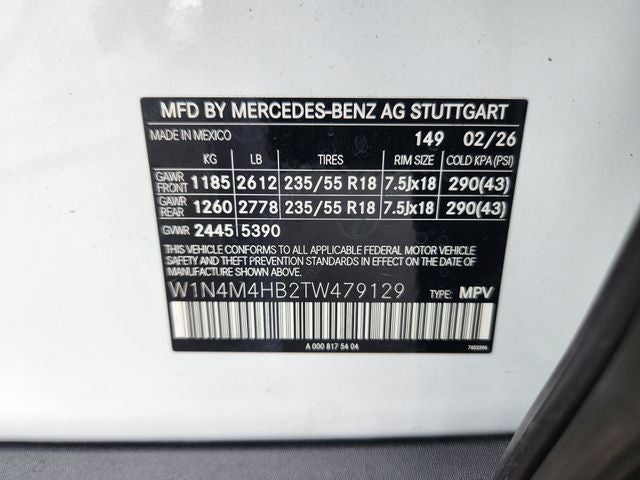 2026 Mercedes-Benz GLB GLB 250 4MATIC®